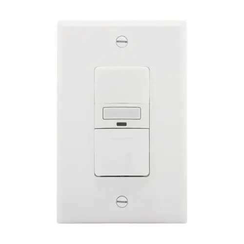 Eaton OS310U-W-K Motion-Activated Occupancy Sensor Wall Switch, White