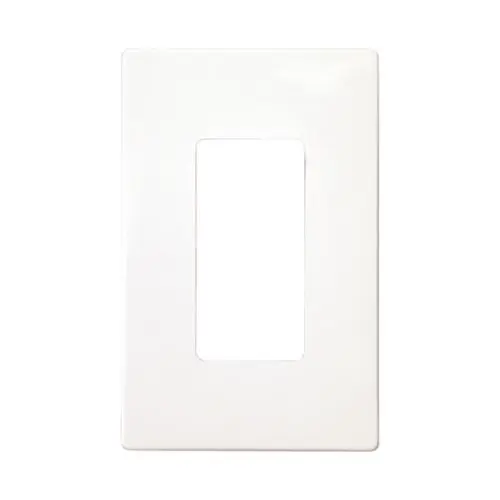 Eaton 1 Gang Screwless Wall Plate Decora White | PJS26W