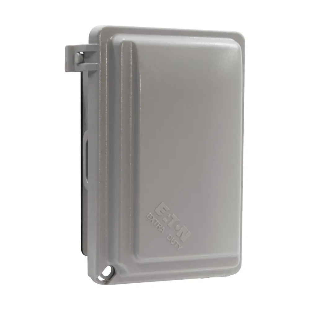 [WIUX-1CL] Eaton WIUX-1CL 1-Gang While-in-Use Extra Duty Weather Protective Cover, Surface Mount - Clear