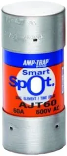 [AJT60] AJT60 Mersen-Class J-Time-delay 600VAC 400VDC 60A Ferrule Amp-Trap 2000