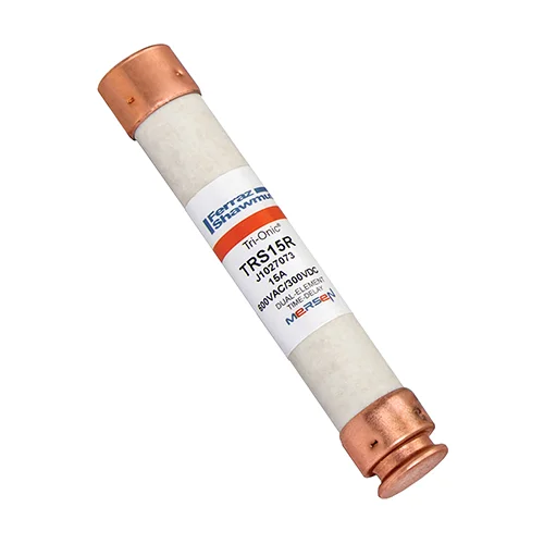 Mersen TRS15R 15A 600VAC Class RK5 Time-Delay Fuse (Tri-Onic TRS-R)