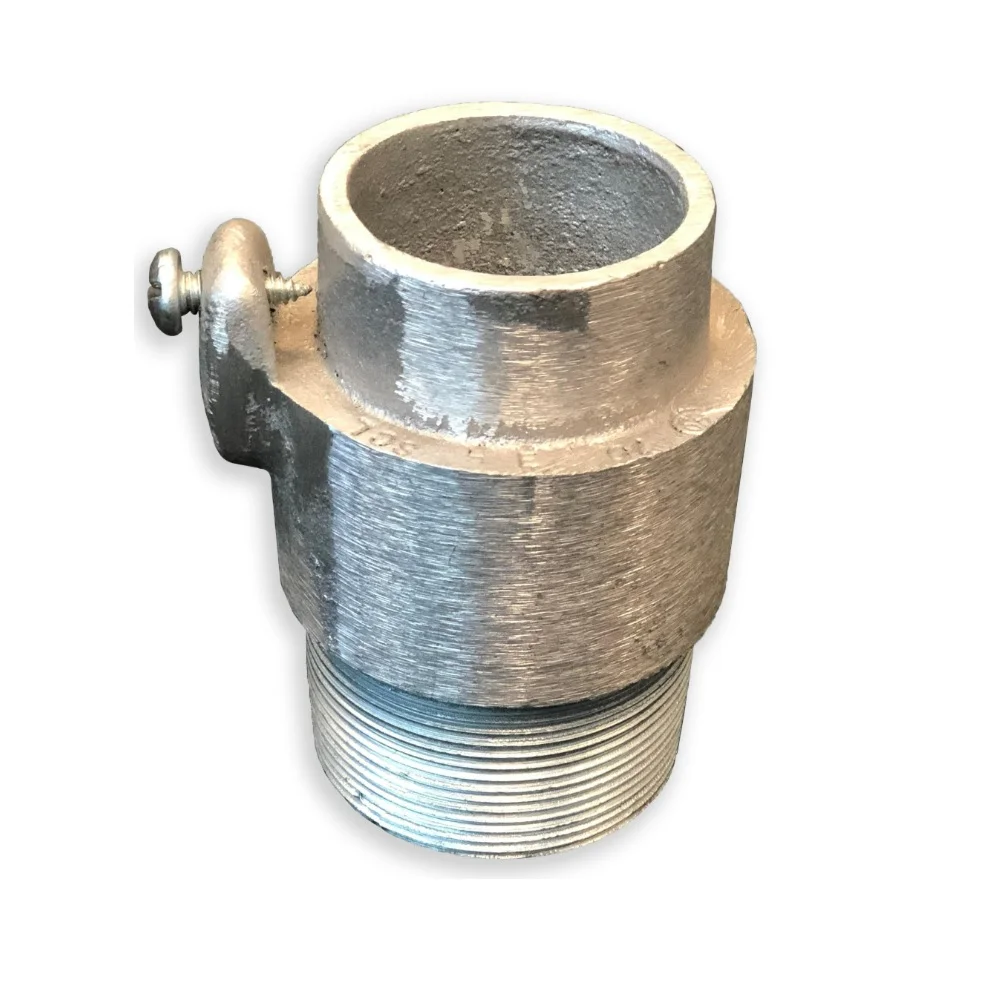 2502M Hydel 2" Bottom Reducer with Removable Close Nipple