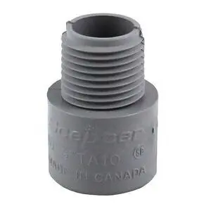 [TA10] 1/2" PVC Terminal Adapter