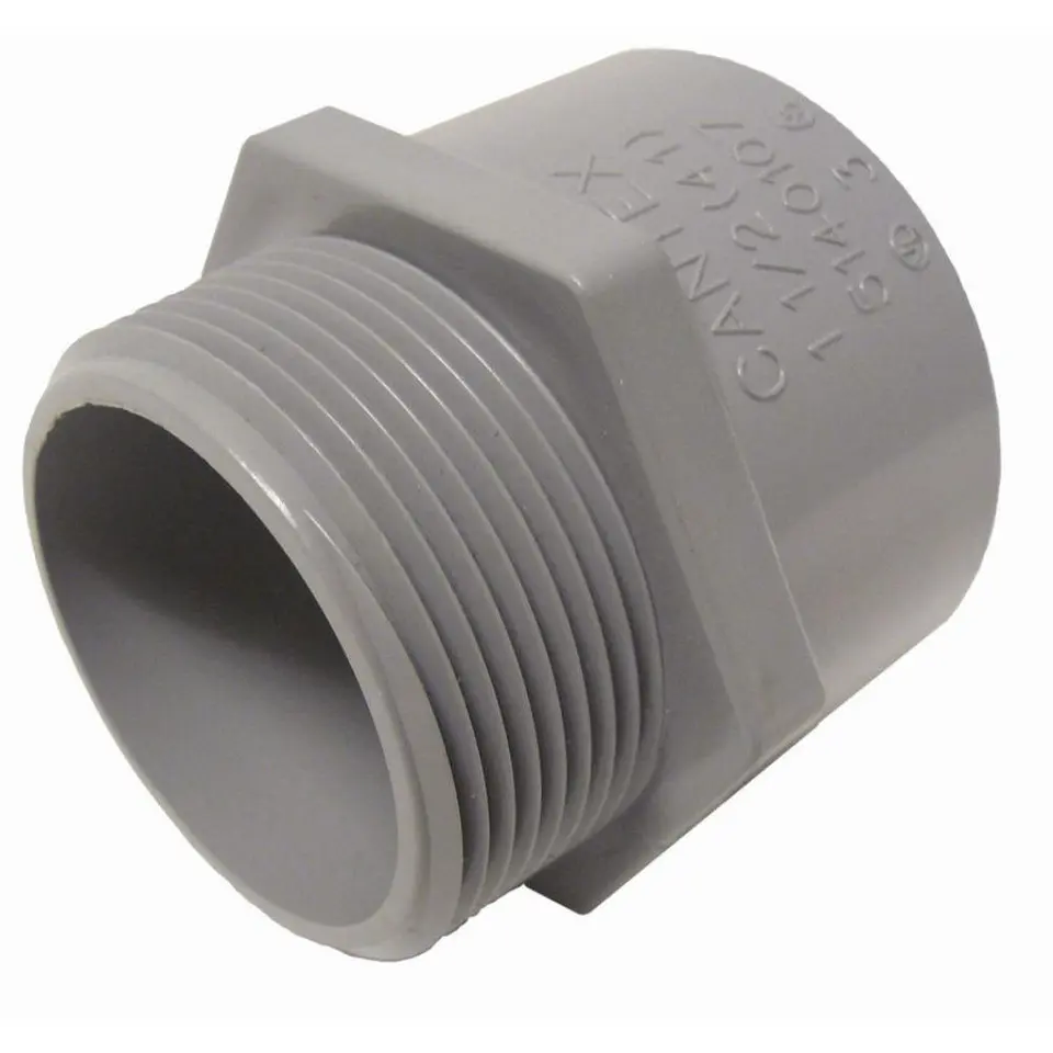  1-1/2" PVC Terminal Adapter