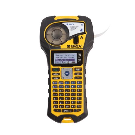 Portable Printer, M210 Series, 3/4" Max Label Width, 203 Dpi Printhead Resolution