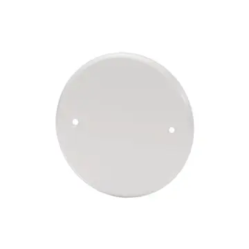 Round Cover Plate - White