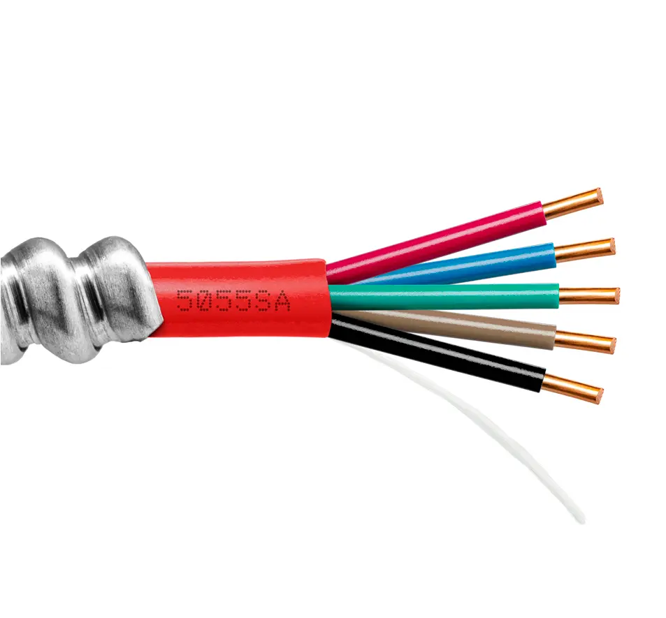 [5055SA] Provo Multi-Conductor Fire Alarm 18-5c SOL BC UNSH AIA CSA FT4 UL RoHS – Red JKT 150M Roll