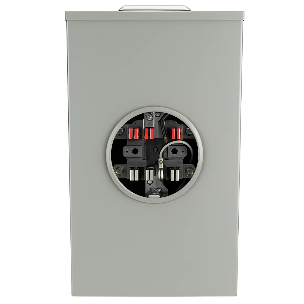 7 Jaw Meter Base 347/600V 200A