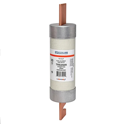 Mersen TRS250R 250A 600VAC Class RK5 Time-Delay Fuse (Tri-Onic TRS-R)