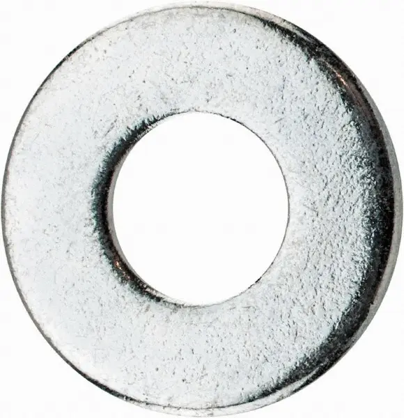 1/4" USS Flat Washers Zinc Plated (100pcs)