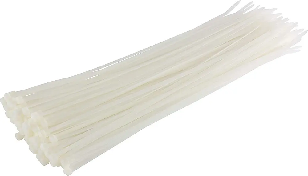 14" Cables Ties White NYLON