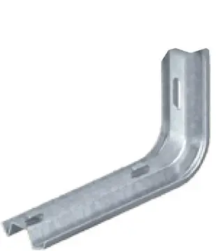 ABB ETB-LS14-PG Express Tray® Bracket L Style Bracket with Tab Lok System 359 mm L x 60 mm W x 120 mm H Wall