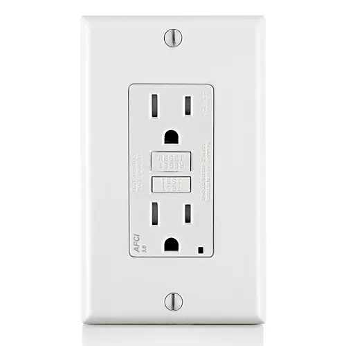 Decora AFCI 15A OR 20A-125V Tampar Resistant LED