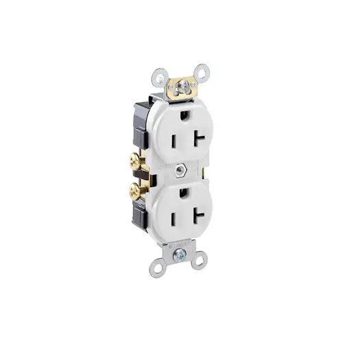 Leviton CR20-W Duplex 20A-125V Residential