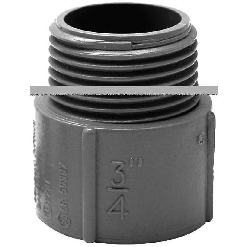 [TA50] 3-1/2" PVC Terminal Adapter