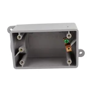1 Gang PVC Box, 3/4"