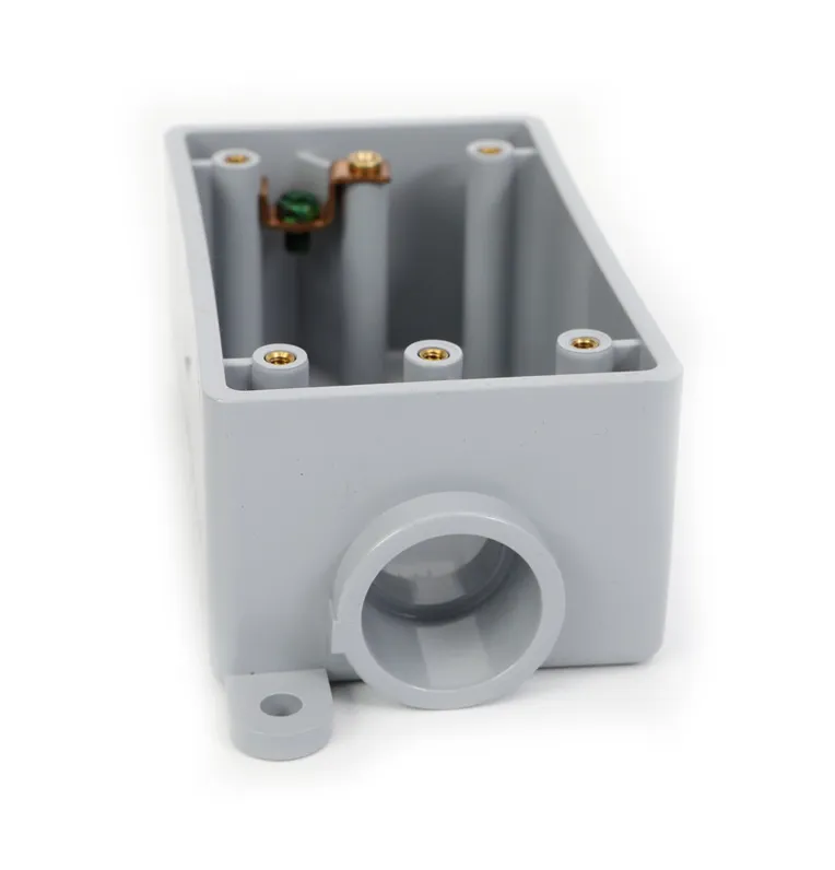1/2" (FSS10) Single Gang PVC Boxes
