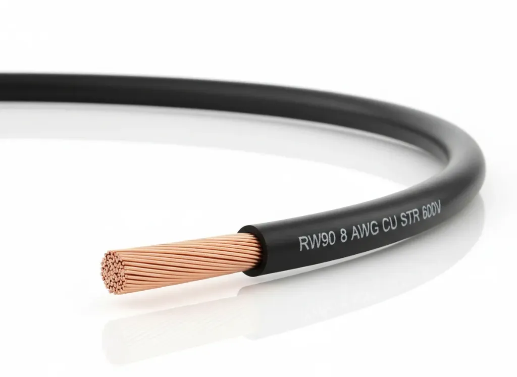 RW90 8/1 CU STR BLK CUT