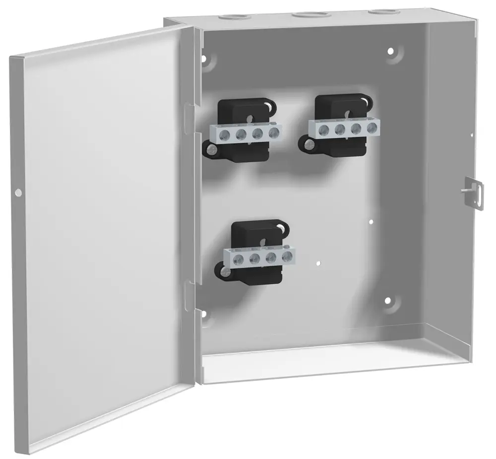 Splitter Box, 600A - 30 x 24 x 7 - Steel/Gray Type 1