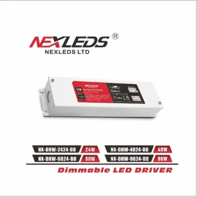 Nexleds LED CLASS 2 TRIAC and 0-10V magnetic DIMMABLE 24V - 60W (NX-DHW-6024-DD)