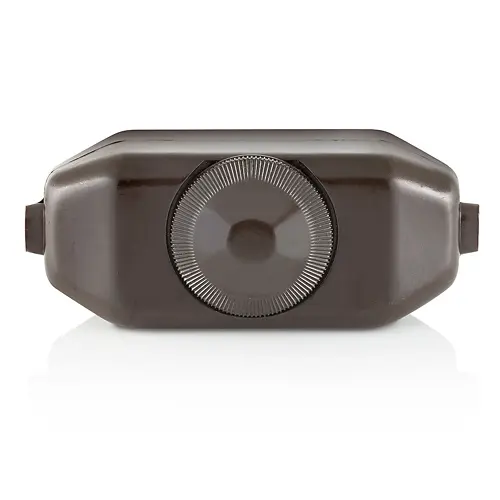 Leviton 200W Incandescent Feed-Through, Full Range Lamp Cord Dimmer, Single-Pole, 6250-3, Brown