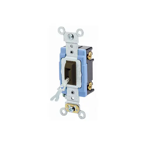 [1201-2L] Leviton 15 Amp Locking Toggle Switch, Quiet Switch, Extra Heavy Duty Spec Grade