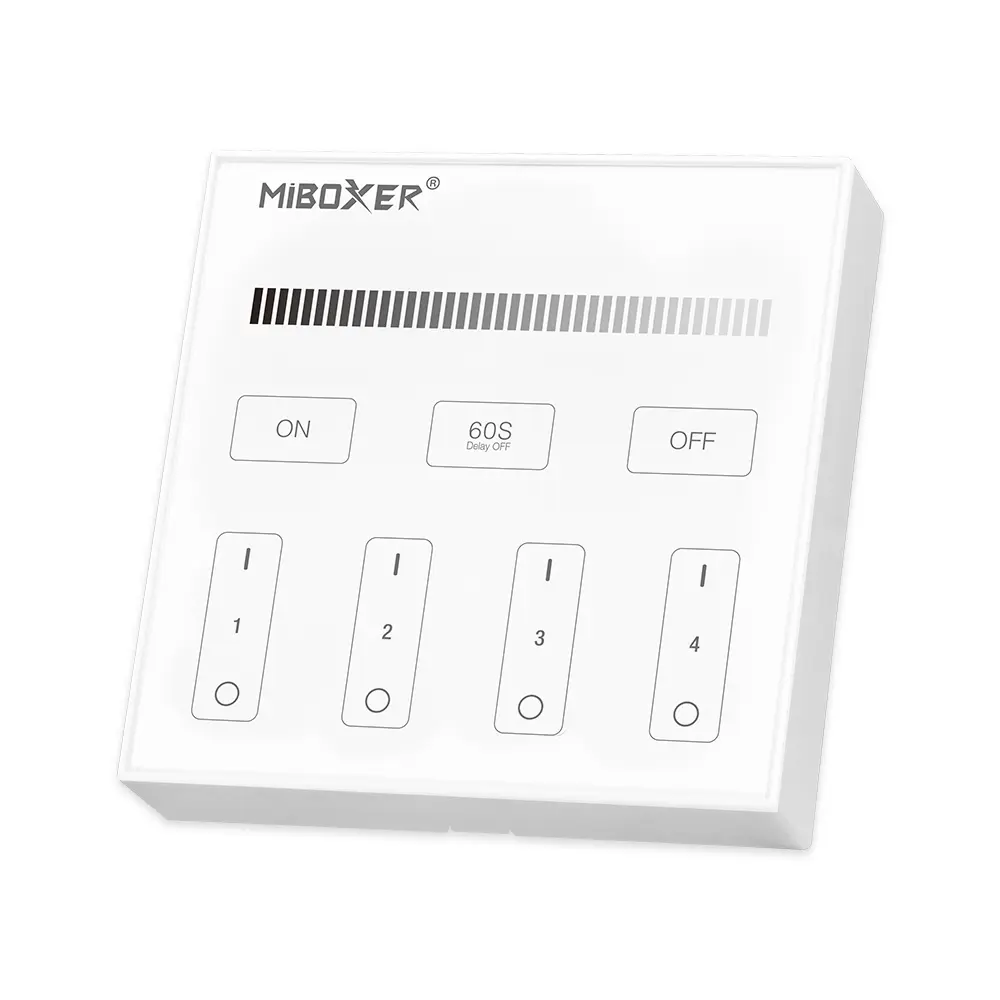 [B1] Miboxer B1 4-Zone Panel Remote (Brightness)