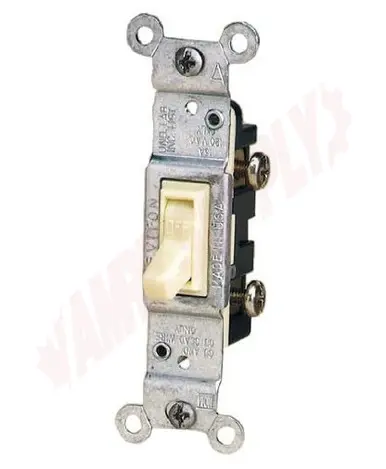 Leviton Straight Blade Receptacle, 3-Pole, 4 Wire with Grounding, Industrial Grade
