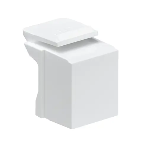 Leviton Blank QUICKPORT™ Insert, White