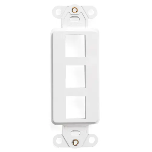 QUICKPORT™ Decora Insert, 3-Port, White 41643-W