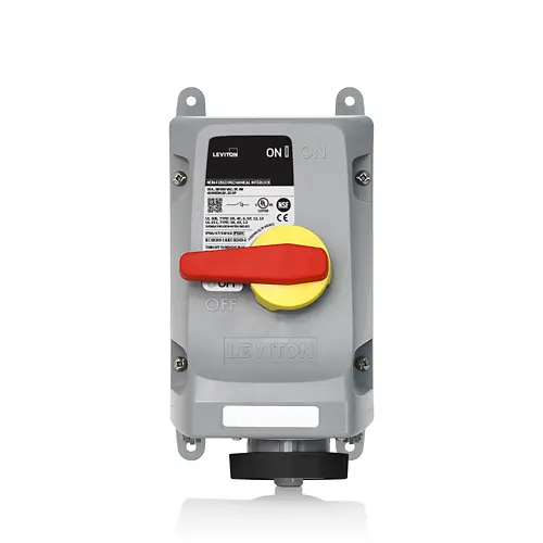 LEV Series IEC Pin & Sleeve Mechanical Interlock