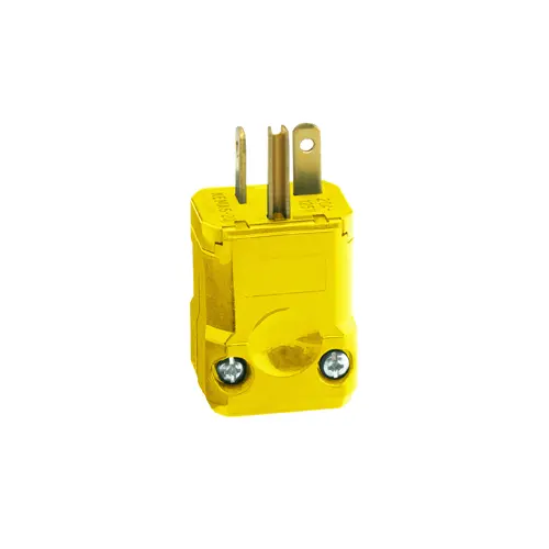 Leviton 20 Amp, 125 Volt, Straight Blade Plug, Industrial Grade 5356-VY