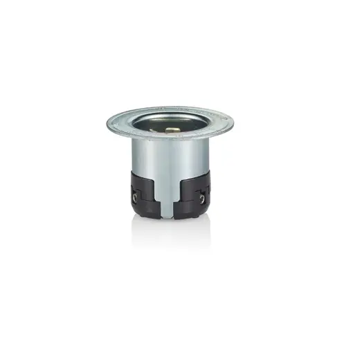50 Amp, 125/250 Volt, Black & White Locking Flanged Inlet, Industrial Grade