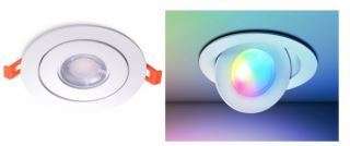Nexleds Smart LED Downlight Gimbal - 10W, RGBCW (NXW504WE1WH-10)