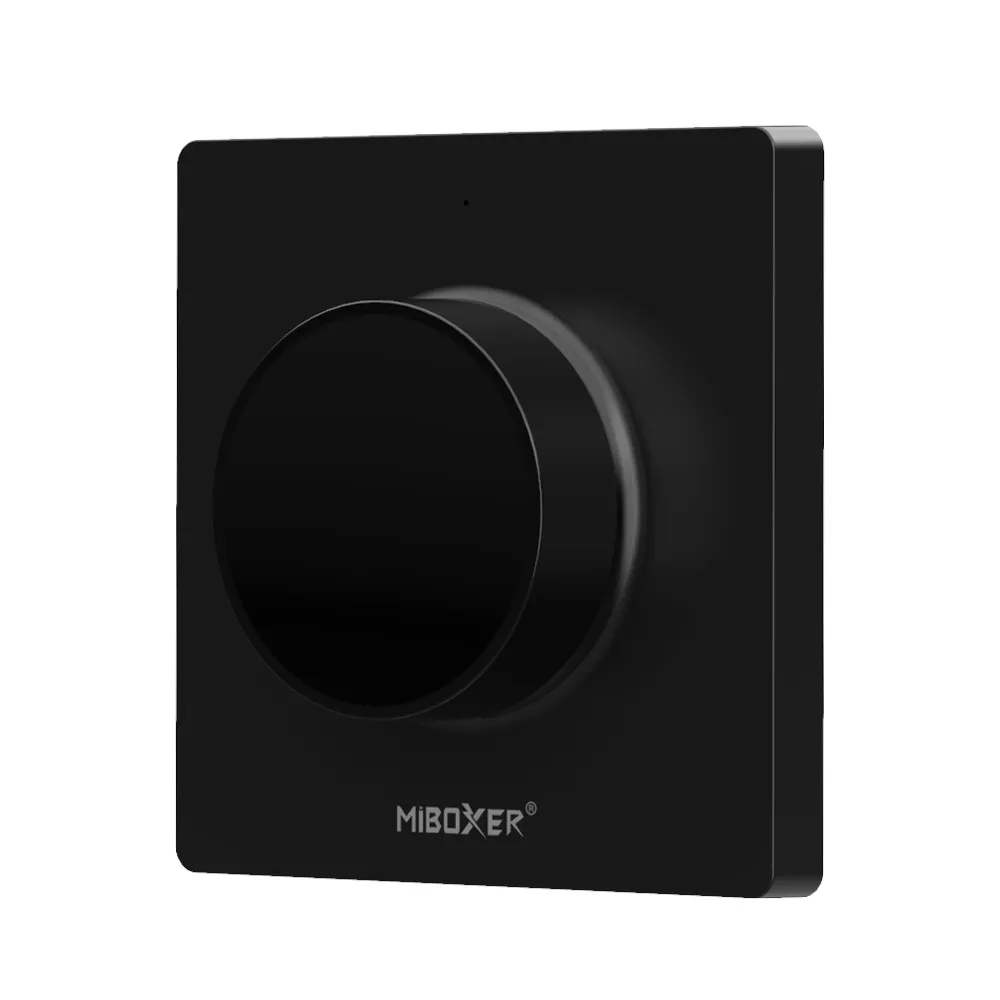 [K1-B] Miboxer K1 Single Zone RF Rotating Wall Remote for Single Color LED Strip (Black)
