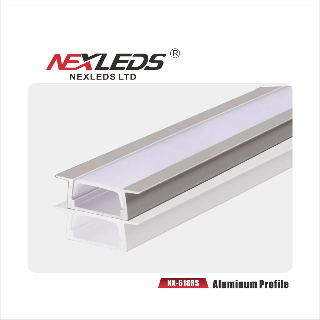 Recess Mounting LED Aluminum Profile 3M NX-618RS