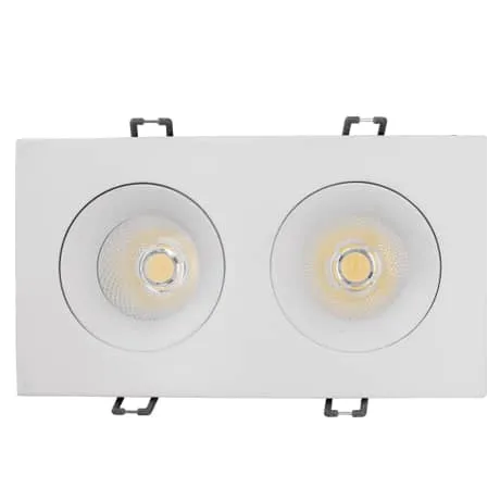 Votatec VO-SP3.5W12-120-D-5WAY-2H 24W 3.5" 2 Heads Regressed Gimbal 5Way (Black)