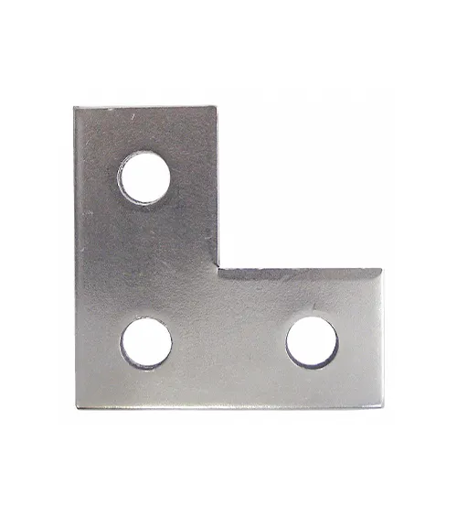 Three Hole Flat Plate Strut Fitting