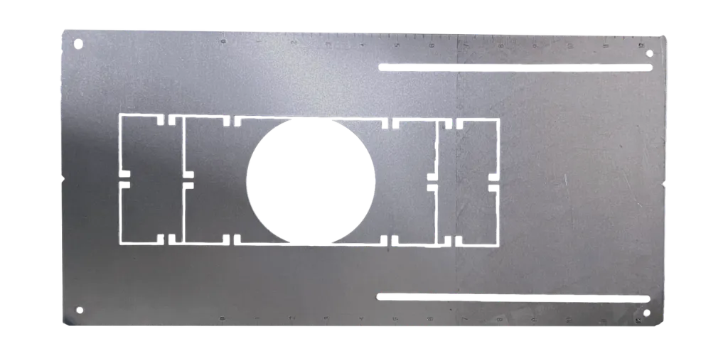 3.5" Universal Mounting Plate for 1, 2, and 3 Head Recessed Downlights