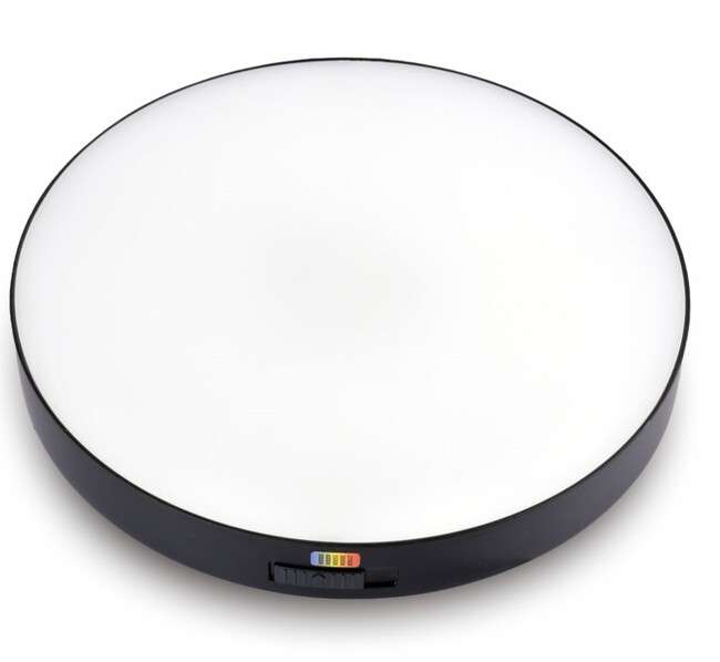 Nexleds 9" FRAMELESS Flush Mount Panel [BLACK FINISH] WET LOCATION - 18W, 5CCT (NX-9SMPLE-18W-5CCT)