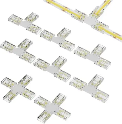 Nexleds LED COB TAPE LIGHT Connector Coupling (NX-8MMCONN-T)