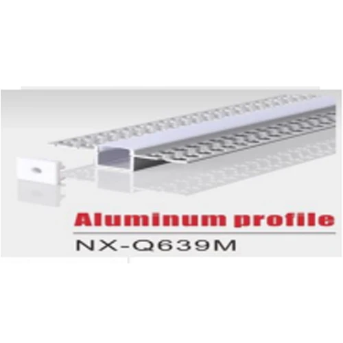 Nexleds Flat angle narrow drywall Aluminum extrusion 3000*56.0*15.0mm
