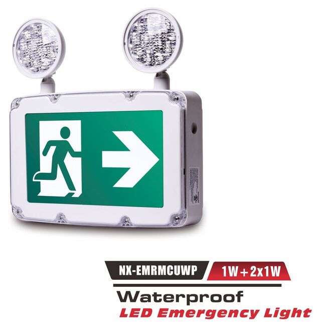 Nexleds Plastic weatherproof combination unit - 1W/head (NX-EMRMCUWP)