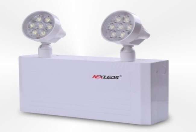 Nexleds Steel 6volt 36w for 30 min C-W (2) 5W led - 36W (NX-EMBU636/5W)