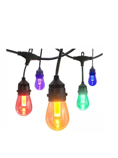 Nexleds NX-S14-15M-RGBW 15W Black LED String Light