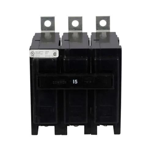 Eaton BAB3015H 15A 3-Pole Bolt-On Circuit Breaker