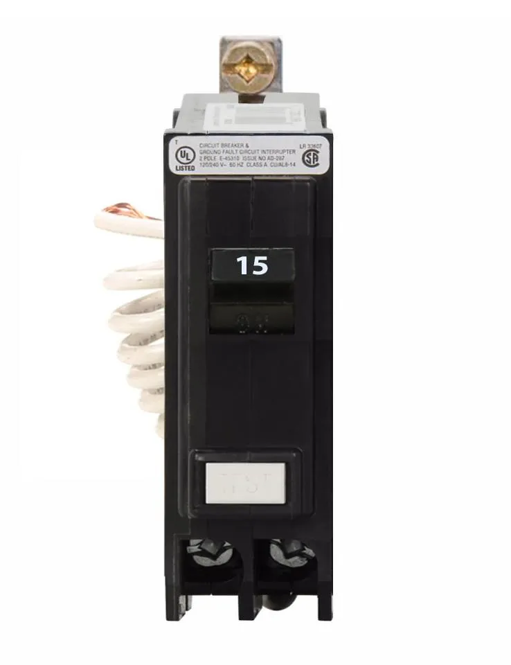 QB1015GF - Eaton - 15 Amp GFCI Circuit Breaker