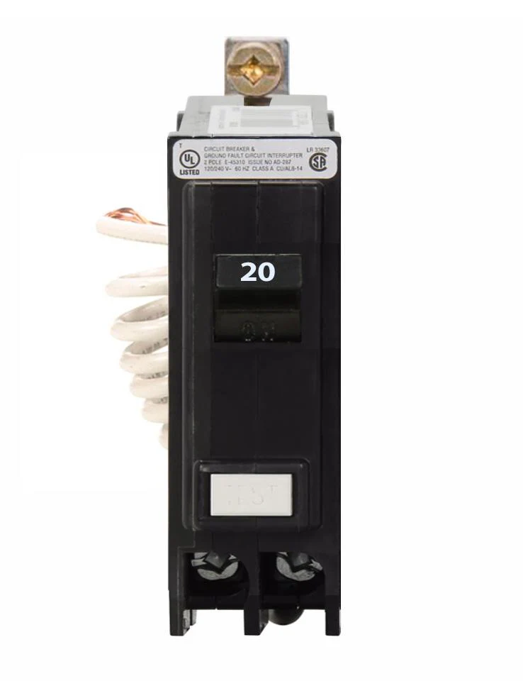 QB1020GF - Eaton - 20 Amp Ground Fault Circuit Breaker