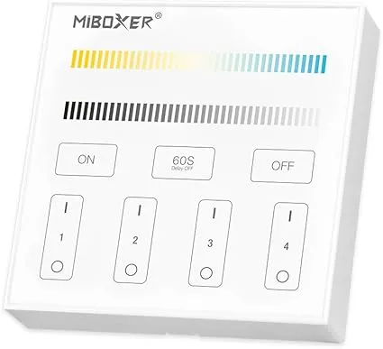 [B2] Miboxer 4-Zone Panel Remote (Color Temperature)