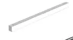 Votatec VO-ALW50FT4-347-3WAY-P-W-D-X 4 ft Architectural Linear Fixture, CCT & Watt Selectable, White